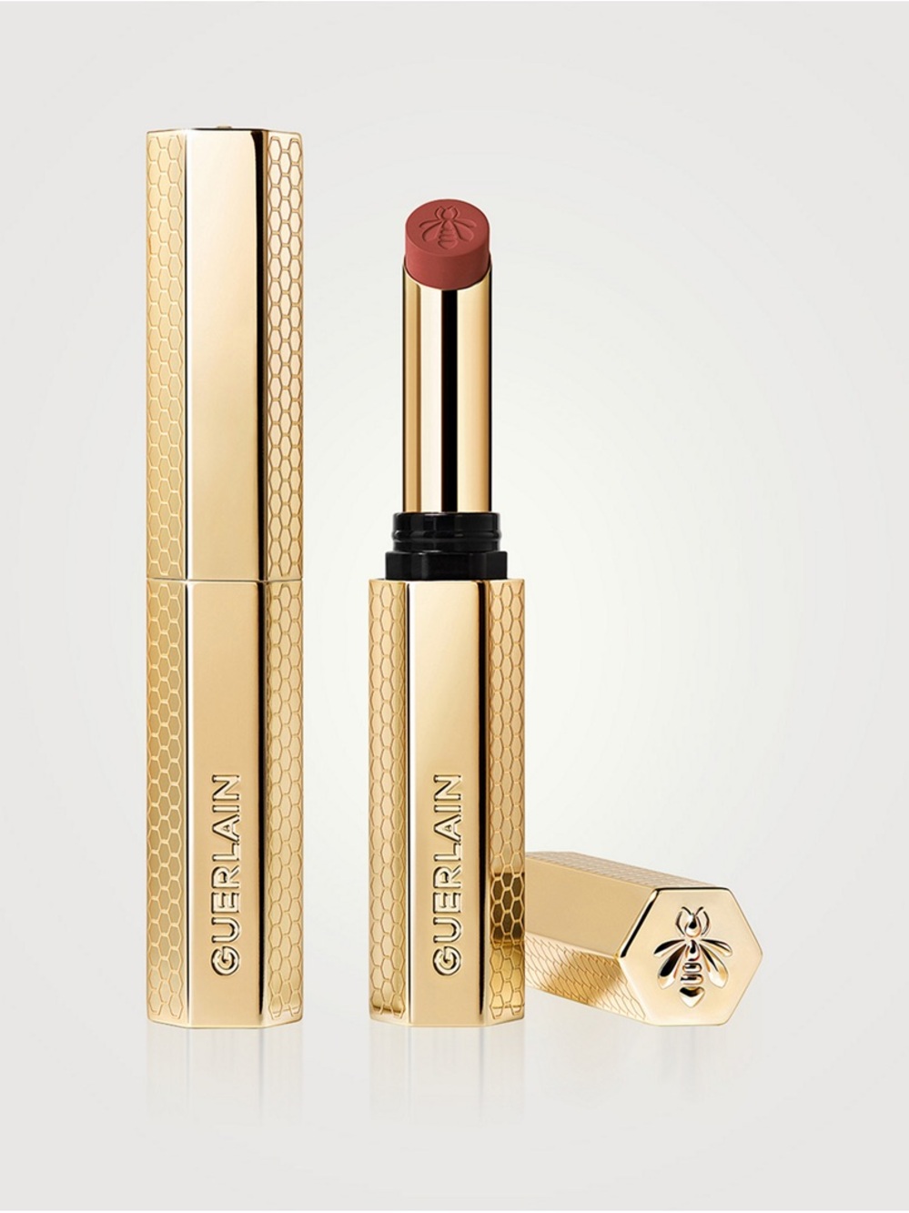 Guerlain KissKiss Honey-Infused Intense Lipstick - 279 petal nude